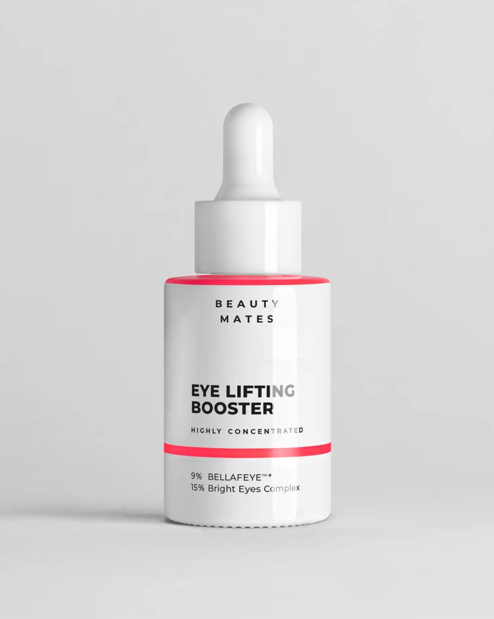 Beauty Mates Eye Lifting Booster Serum - Hochkonzentriertes Gesichtsserum in der Produktflasche